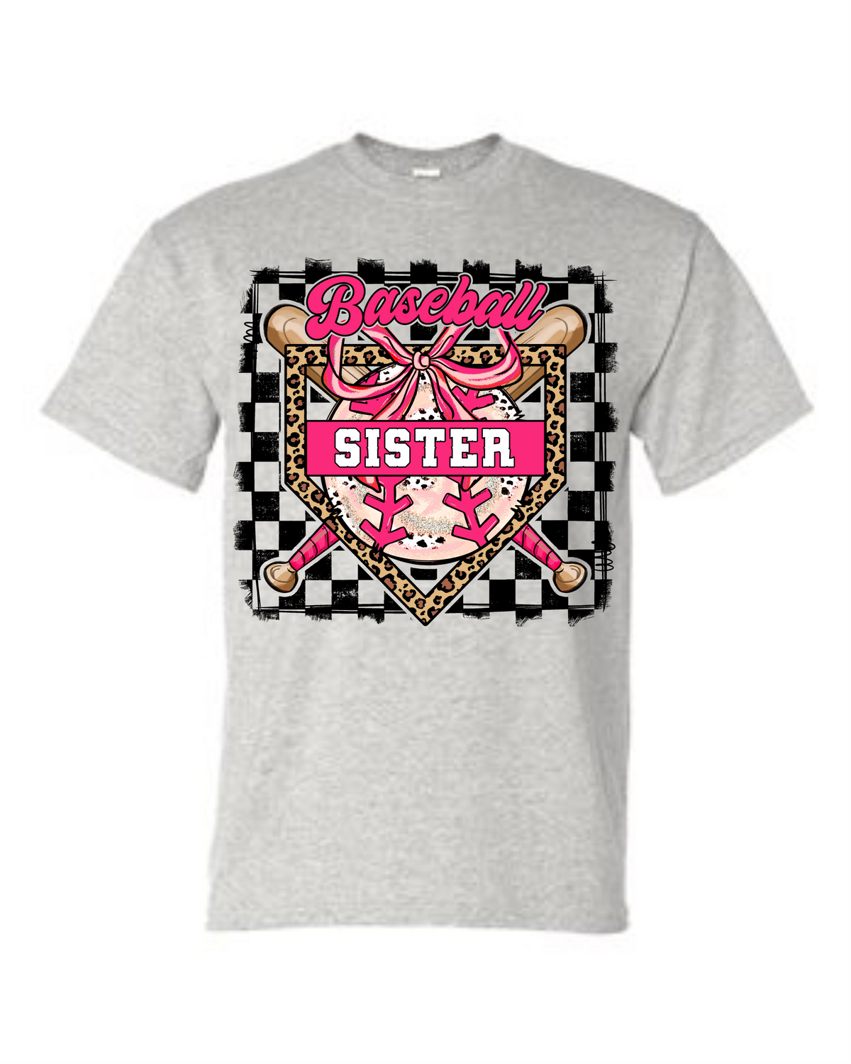 Baseball Sister T-Shirt (Cotton)